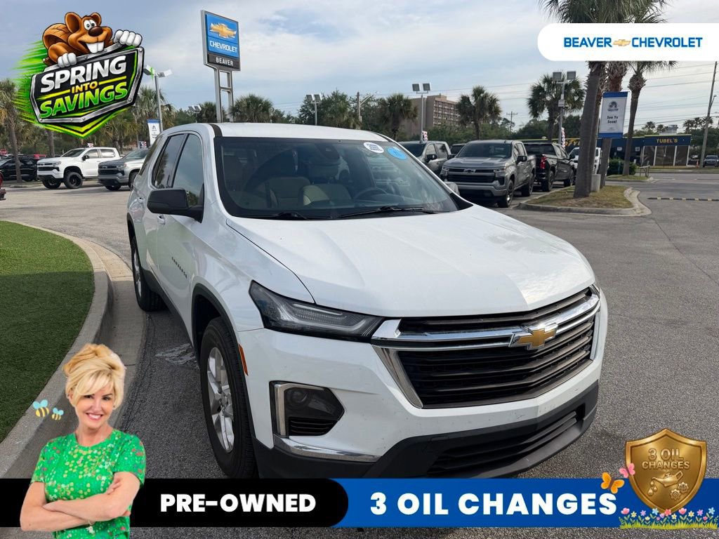Used 2022 Chevrolet Traverse LS FWD image 2
