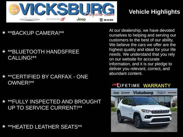 Used 2023 Jeep Compass Limited AWD/4WD image 7