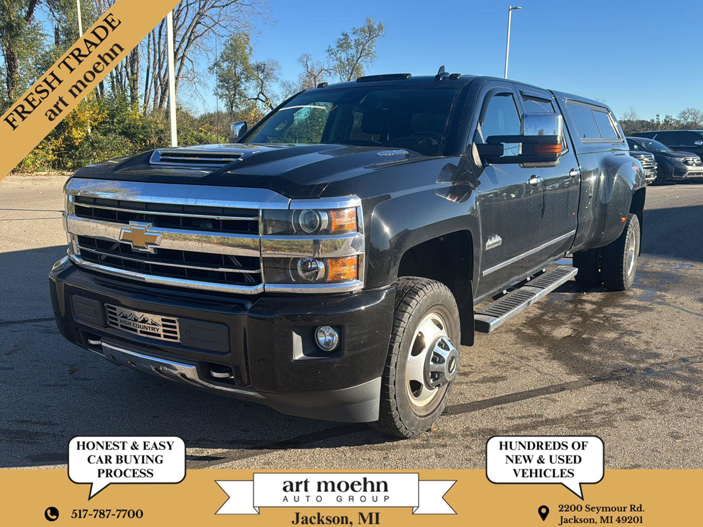 Used 2018 Chevrolet Silverado 3500 High Country w/ Duramax Plus Package