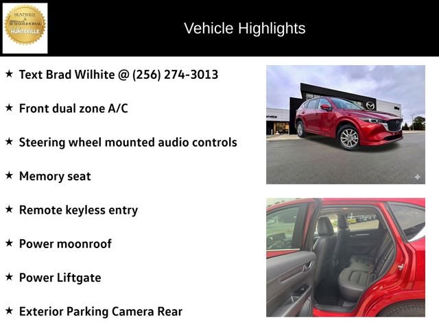 Certified 2025 MAZDA CX-5 AWD 2.5 S w/ Preferred Package image 6