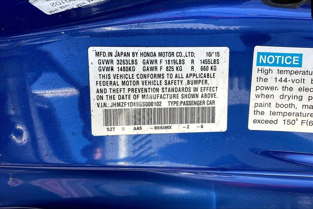 Used 2016 Honda CR-Z LX image 27