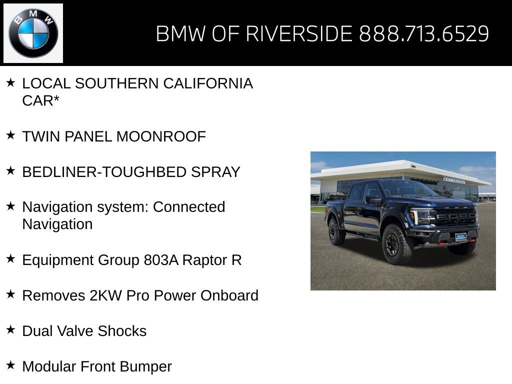 Used 2024 Ford F150 Raptor w/ Equipment Group 803A Raptor R image 15