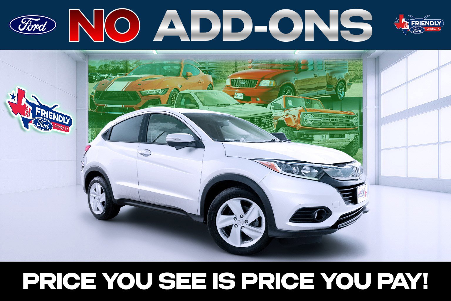 Used 2019 Honda HR-V EX