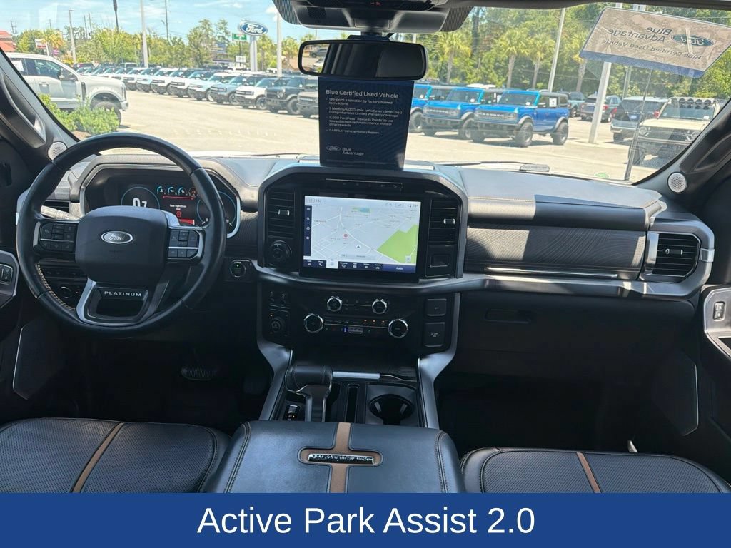 Used 2022 Ford F150 Platinum w/ Equipment Group 701A High AWD/4WD image 16