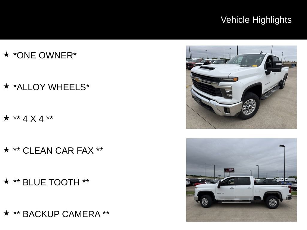 Used 2024 Chevrolet Silverado 2500 LT w/ Convenience Package AWD/4WD image 4