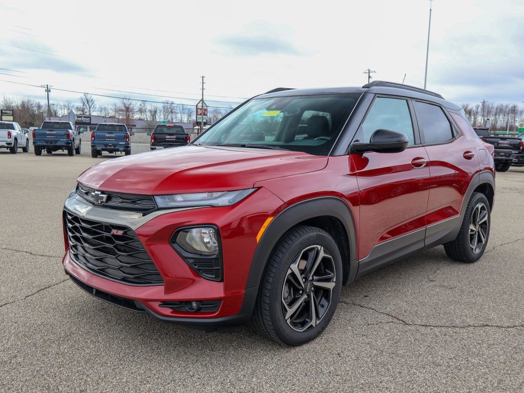 Used 2021 Chevrolet TrailBlazer RS w/ Technology Package FWD image 23