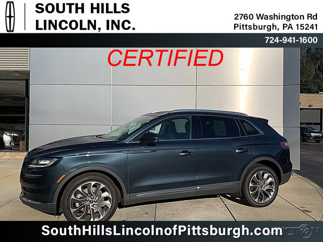 Certified 2023 Lincoln Nautilus Reserve