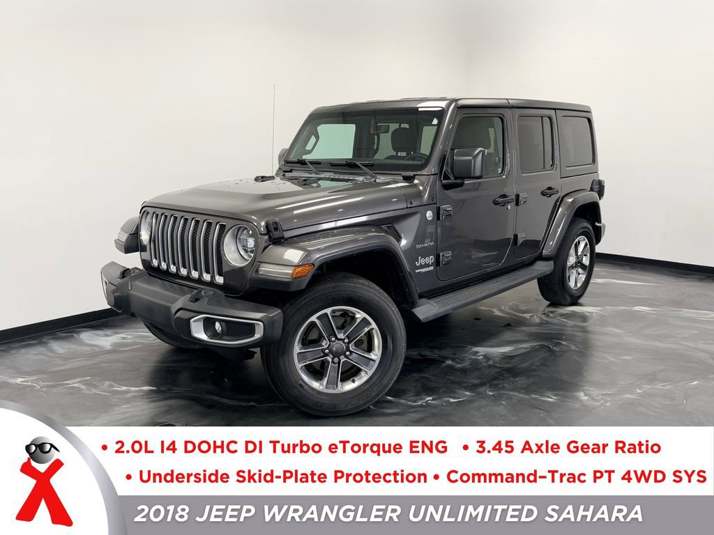 Used 2018 Jeep Wrangler Unlimited Sahara
