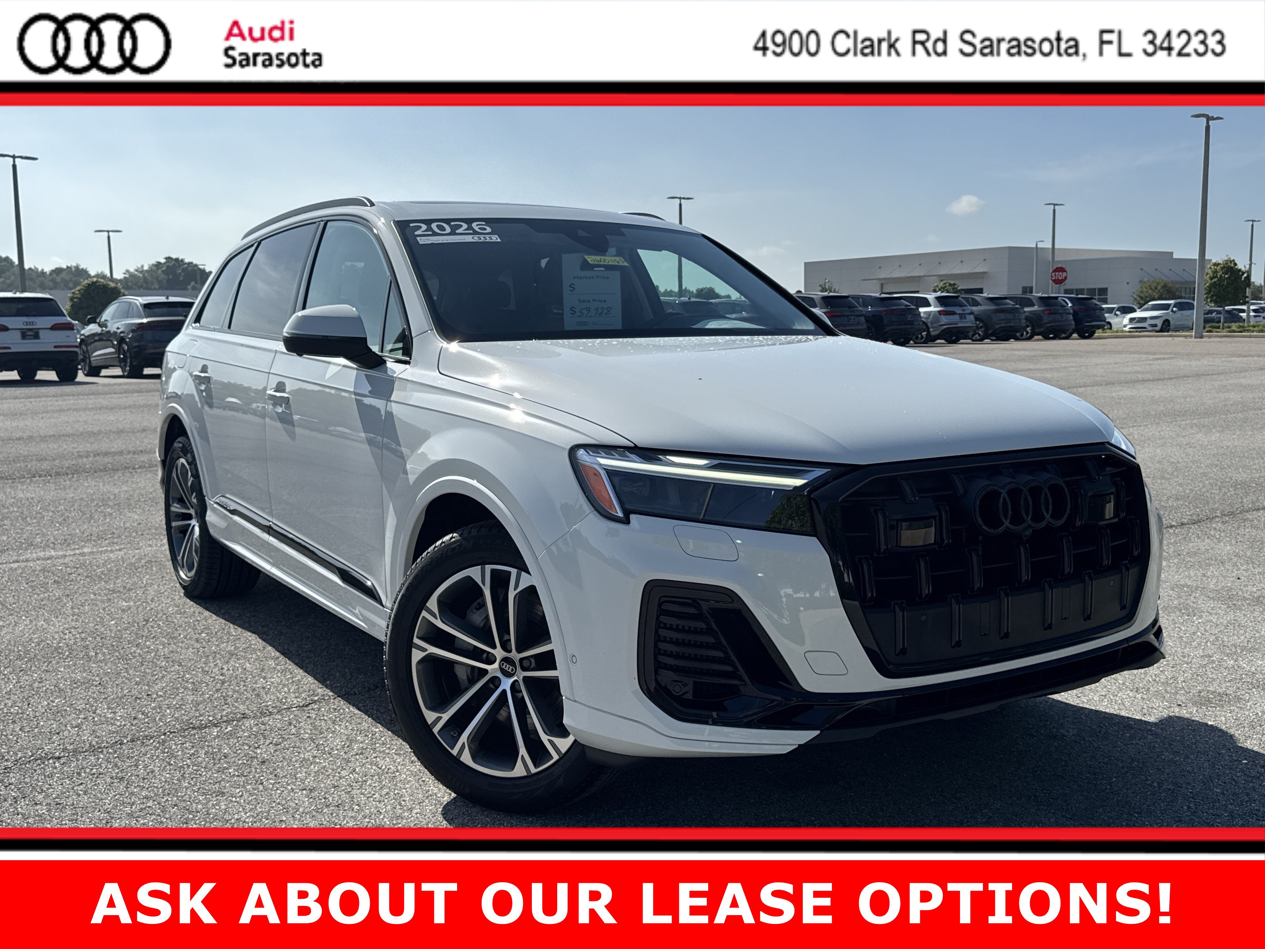 Certified 2026 Audi Q7 3.0T Premium w/ Convenience Plus Package