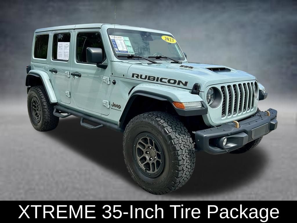 Used 2023 Jeep Wrangler Unlimited Rubicon 392 w/ Xtreme Recon 35" Tire Package AWD/4WD image 3