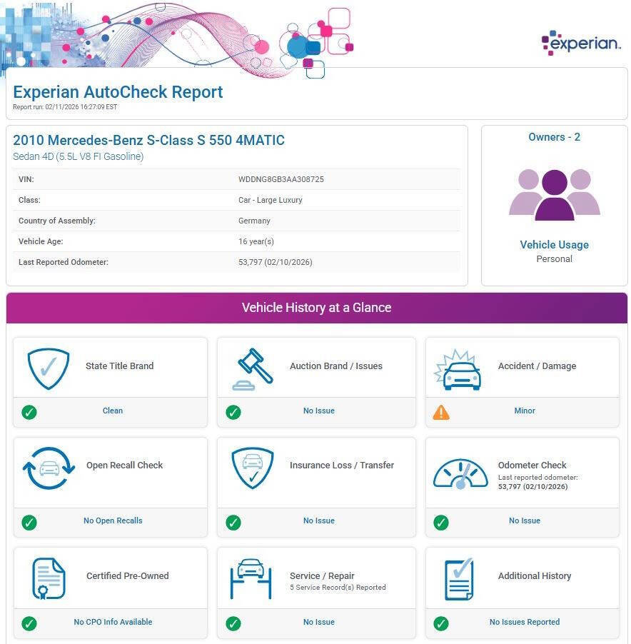 Used 2010 Mercedes-Benz S 550 4MATIC image 13