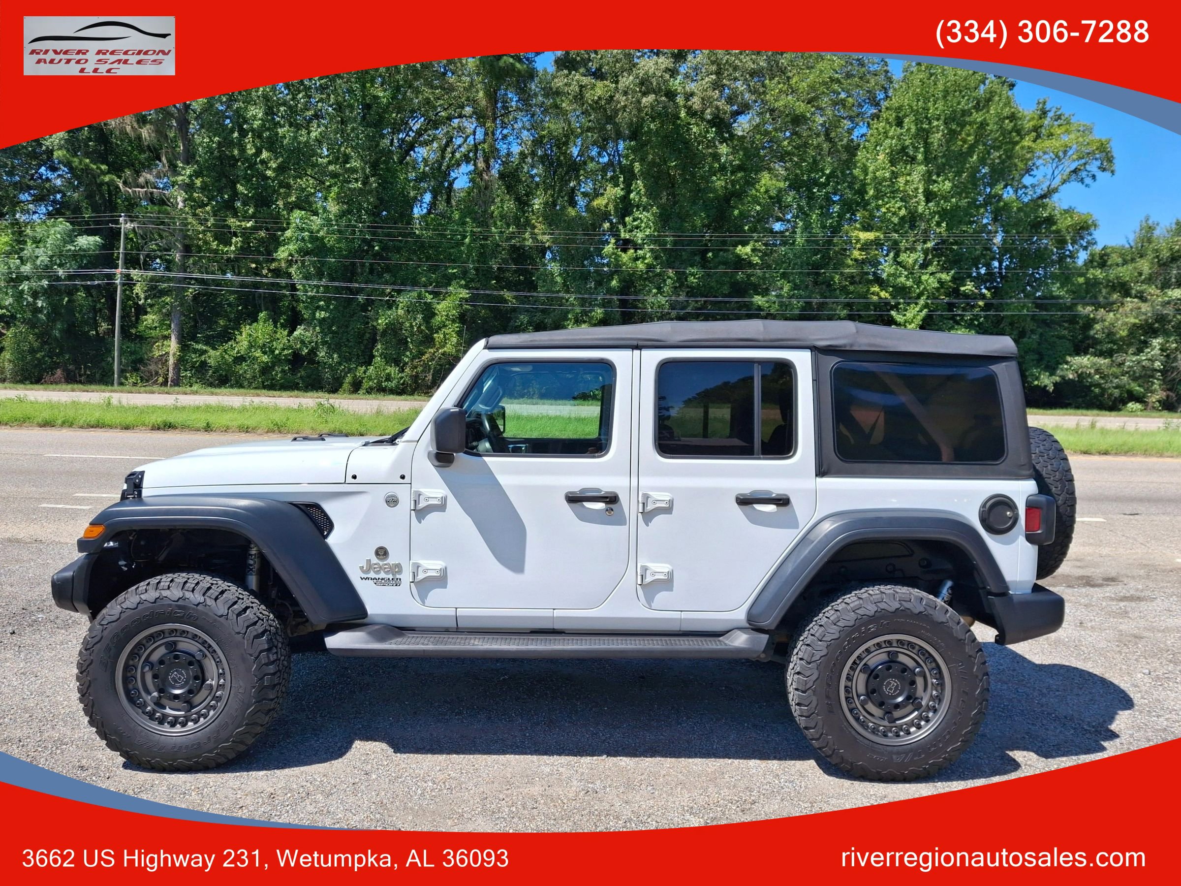 Used 2018 Jeep Wrangler Unlimited Sport S image 1