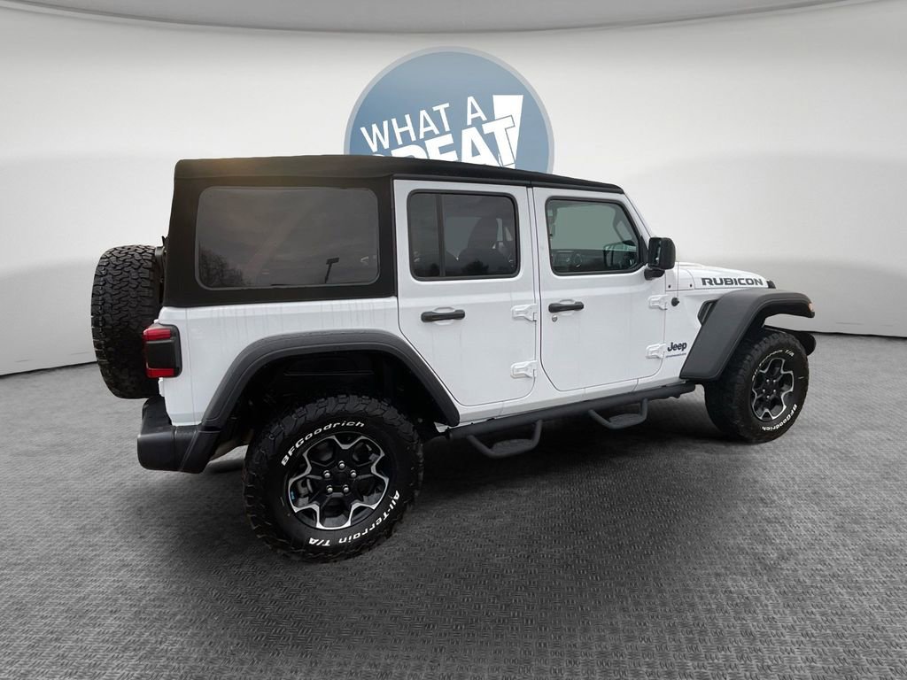 Used 2023 Jeep Wrangler Unlimited Rubicon 4xe w/ Cold Weather Group image 3