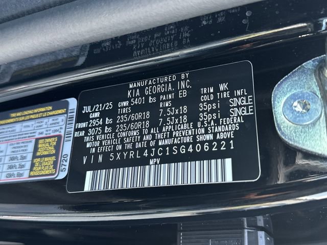 Used 2025 Kia Sorento S w/ Panoramic Sunroof Package FWD image 30