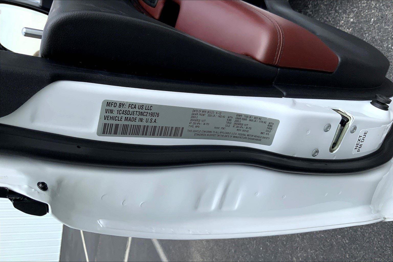 Used 2022 Dodge Durango Citadel image 32