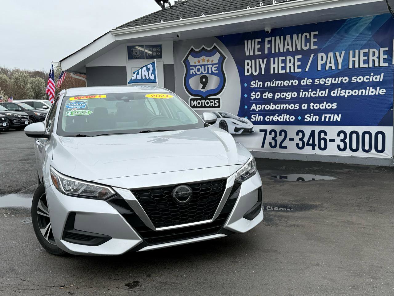 Used 2021 Nissan Sentra SV FWD image 1