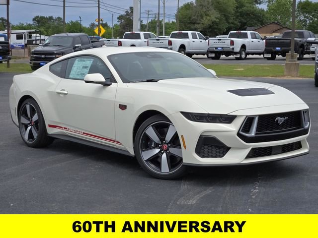 New 2025 Ford Mustang GT Premium w/ 60th Anniversary Package RWD image 3