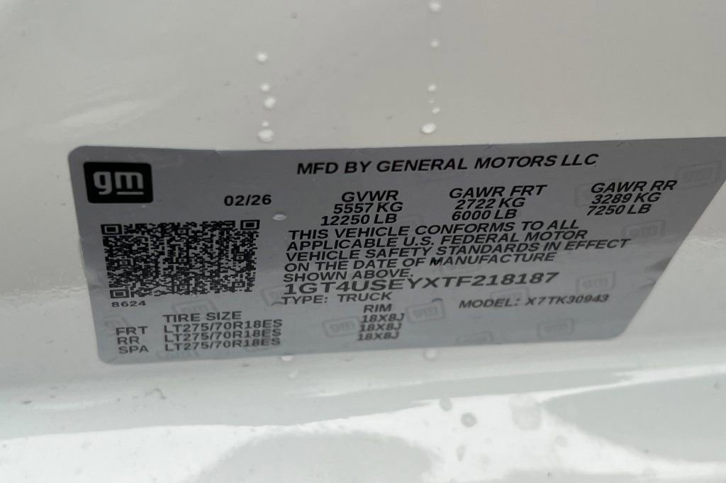New 2026 GMC Sierra 3500 Pro w/ 1SA Pro Safety Plus Package AWD/4WD image 21