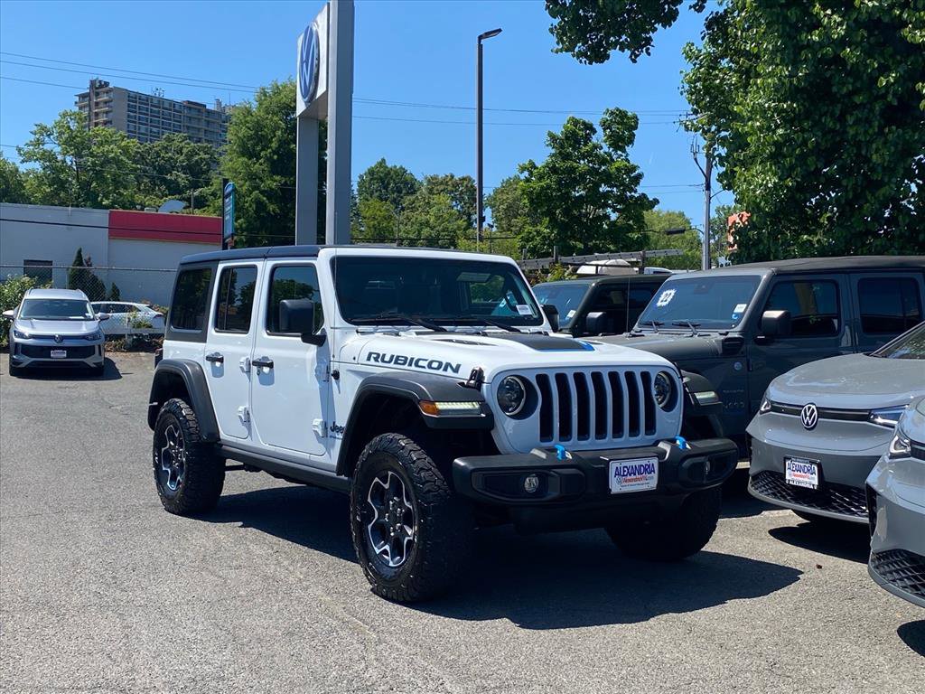 Used 2023 Jeep Wrangler Unlimited Rubicon 4xe w/ Cold Weather Group AWD/4WD image 1