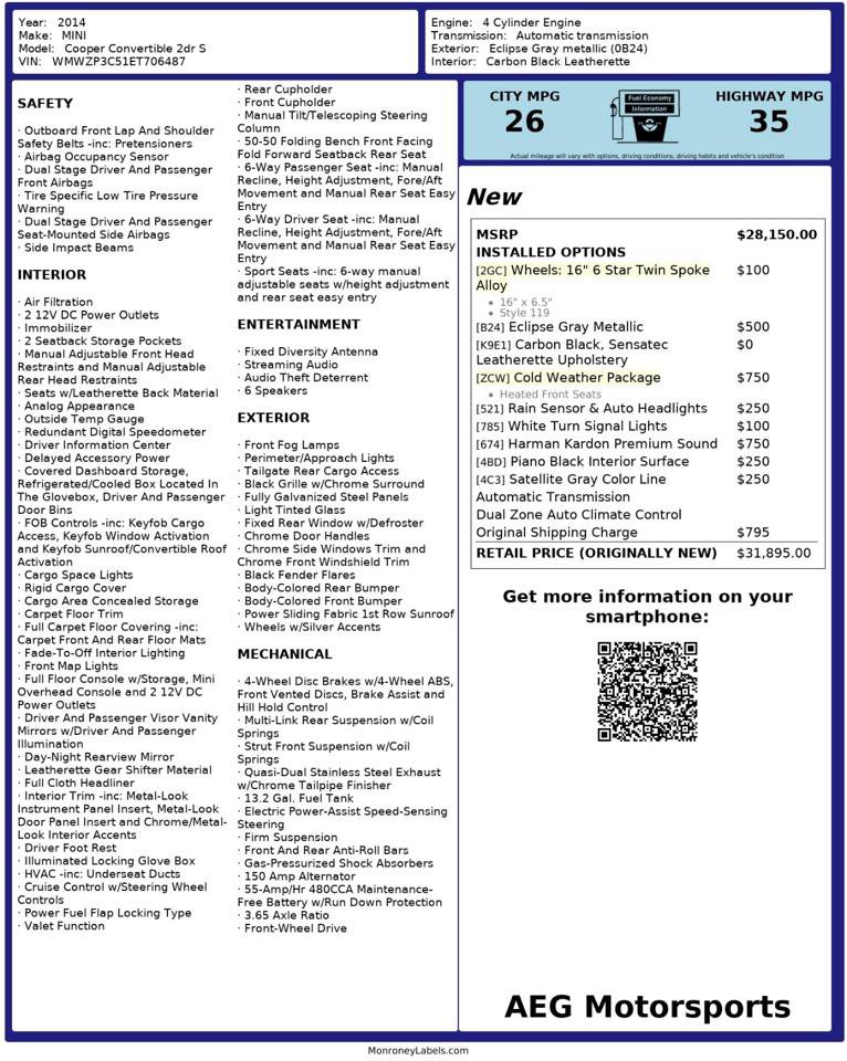 Used 2014 MINI Cooper S image 19