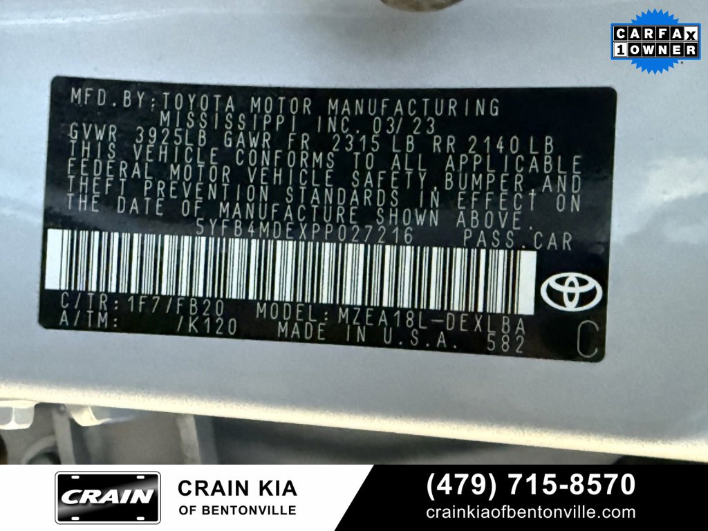 Used 2023 Toyota Corolla LE image 34