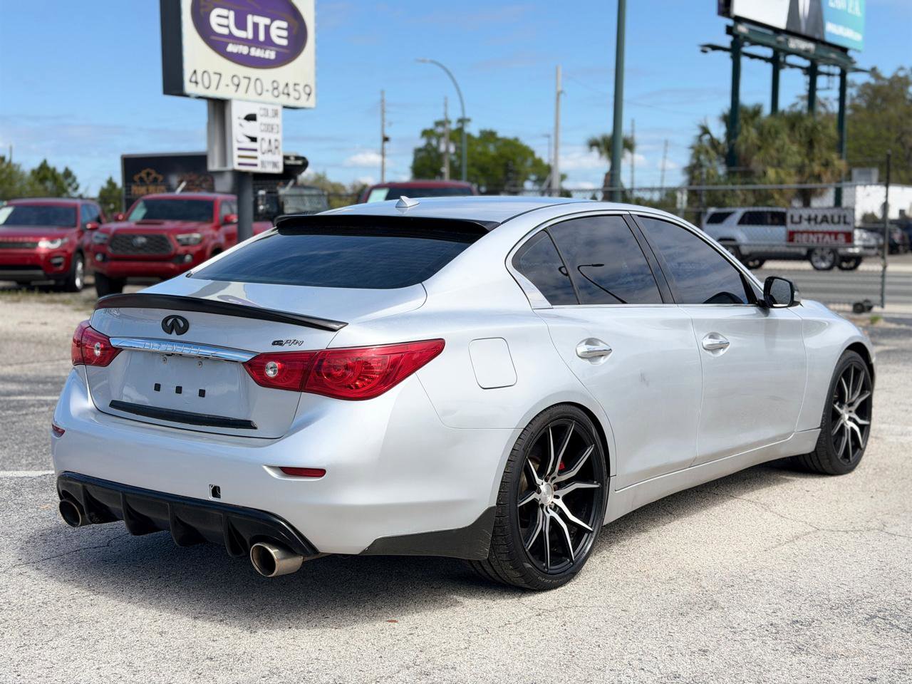 Used 2015 INFINITI Q50 Premium w/ Cargo Package image 5