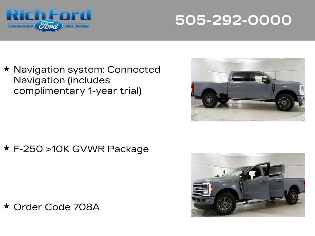 Certified 2024 Ford F250 Limited AWD/4WD image 12