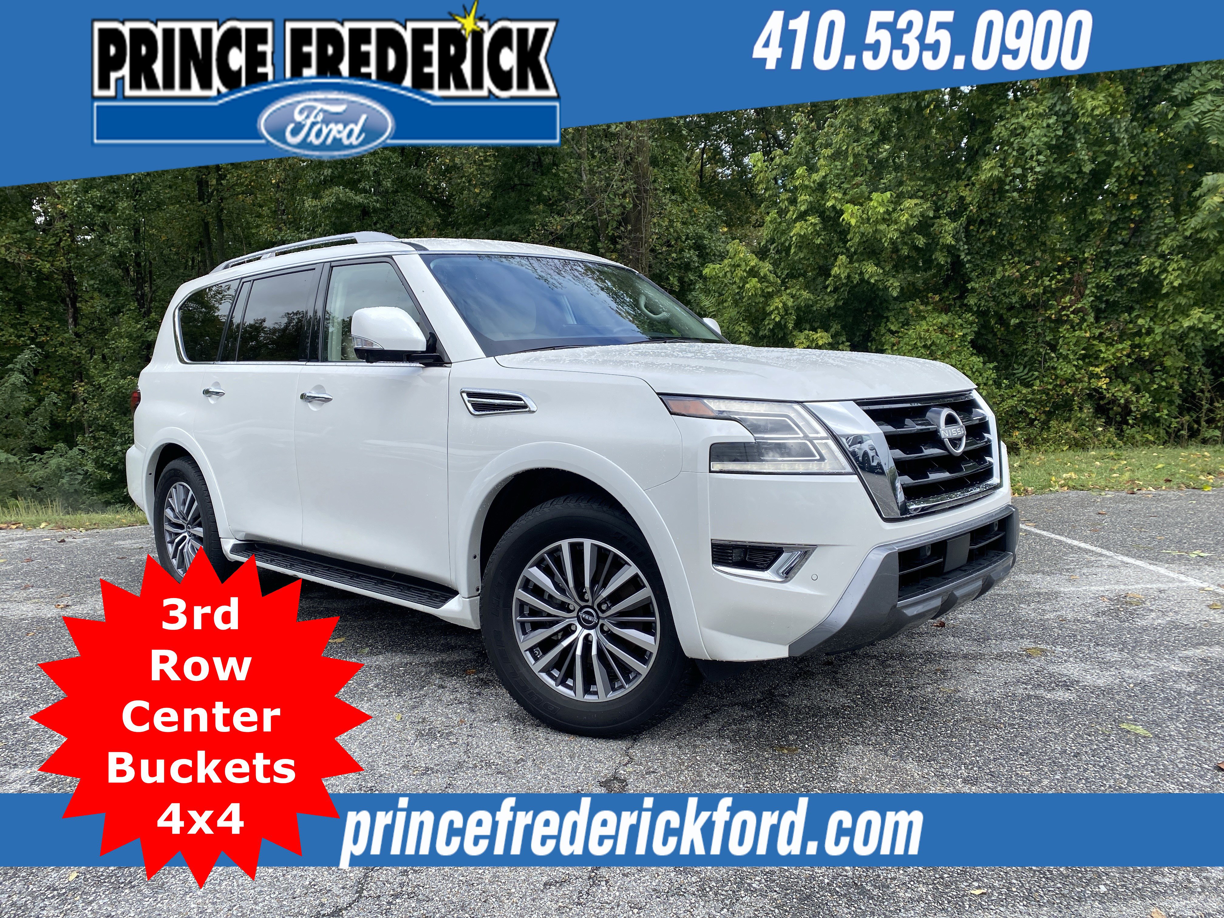 Used 2024 Nissan Armada SL w/ Captain's Chairs Package