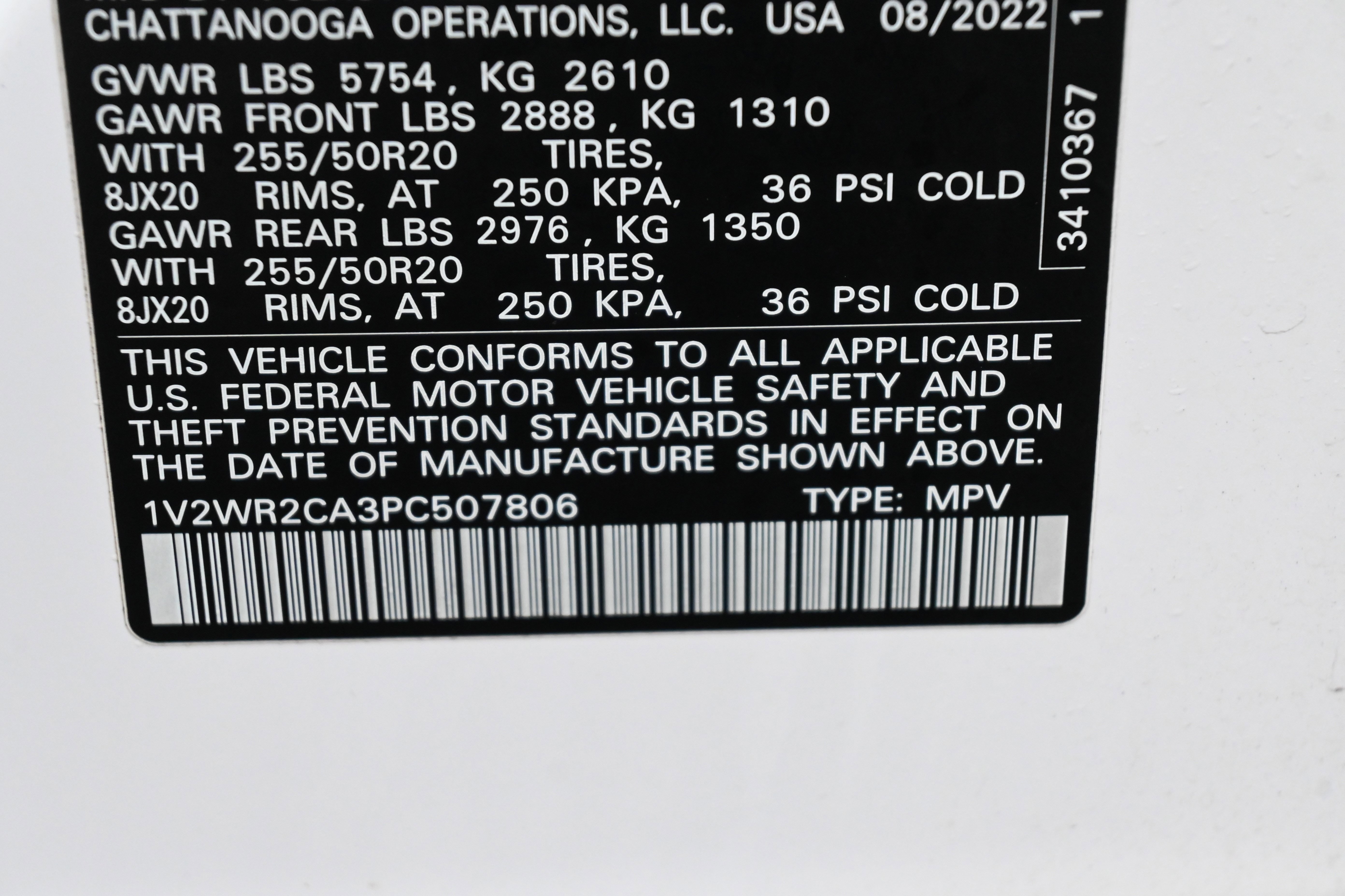 Used 2023 Volkswagen Atlas SE w/ Black Wheel Package image 35