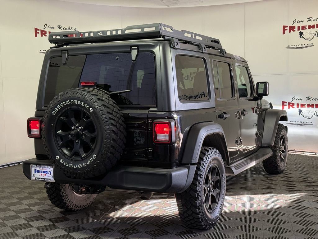 Used 2021 Jeep Wrangler Unlimited Sport image 3