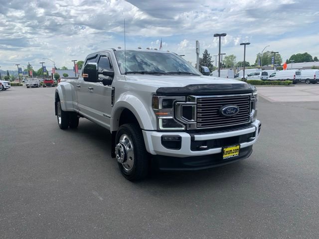 Used 2020 Ford F450 Platinum w/ Camper Package AWD/4WD image 8