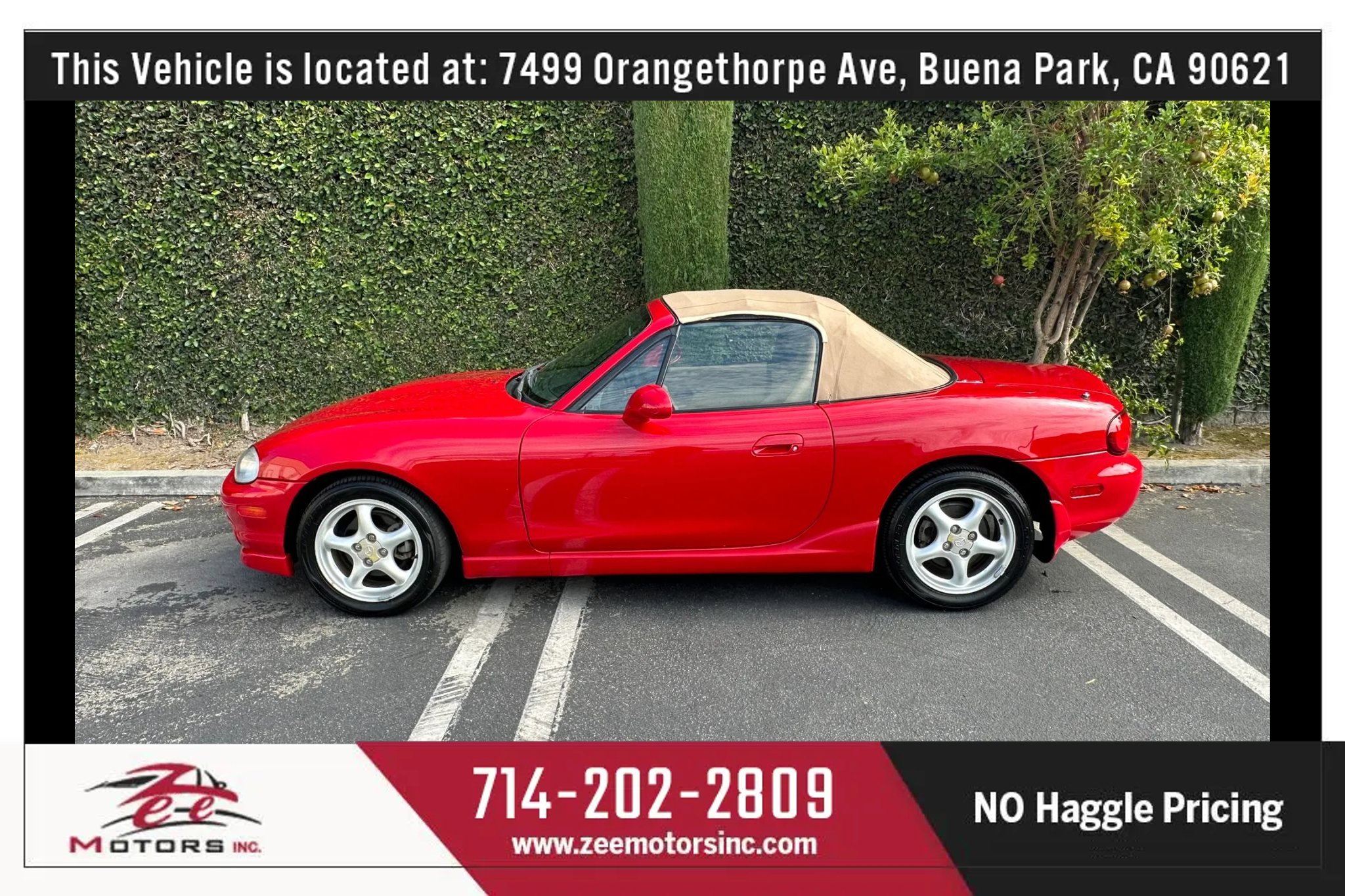 Used 2000 MAZDA MX-5 Miata RWD image 9