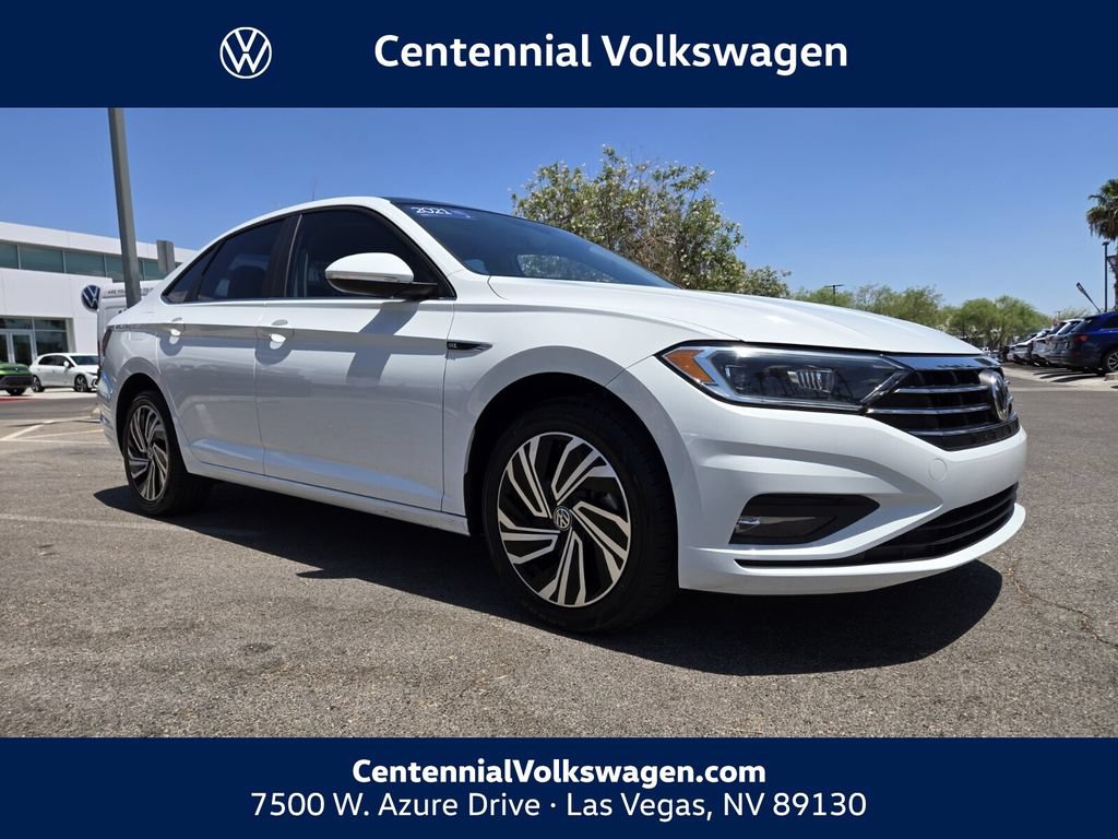 Certified 2021 Volkswagen Jetta SEL Premium FWD image 1