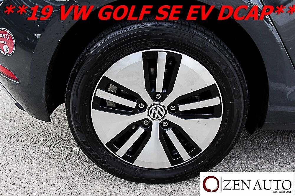 Used 2019 Volkswagen e-Golf SE w/ Driver Assistance Package image 47