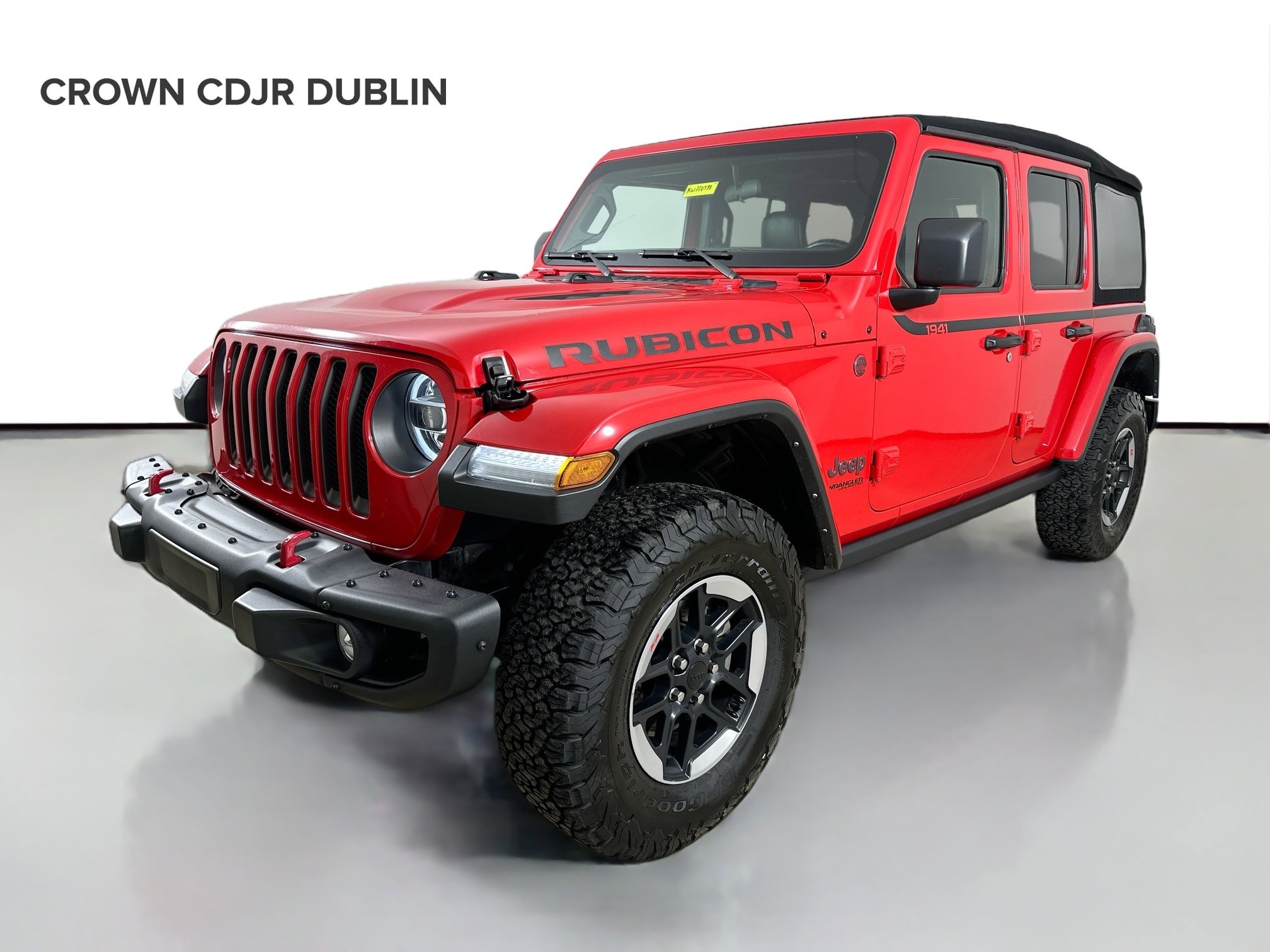 Certified 2021 Jeep Wrangler Unlimited Rubicon w/ Steel Bumper Group AWD/4WD image 1