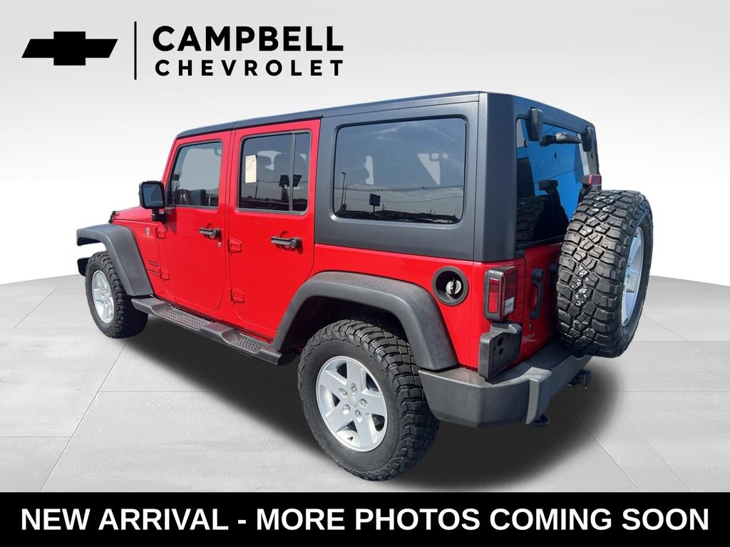 Used 2016 Jeep Wrangler Unlimited Sport w/ Quick Order Package 24S AWD/4WD image 3