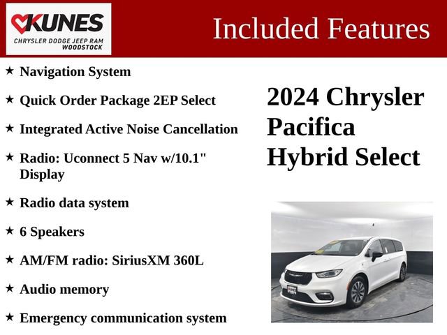 Used 2024 Chrysler Pacifica Select image 3