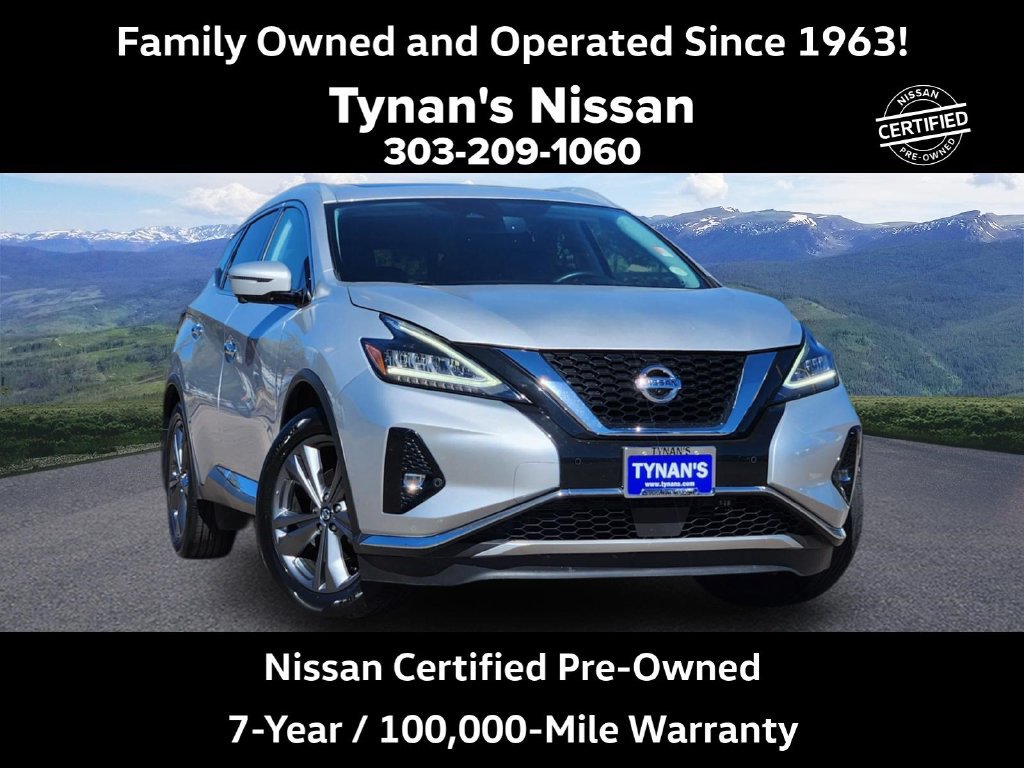 Certified 2019 Nissan Murano Platinum w/ Cargo Package