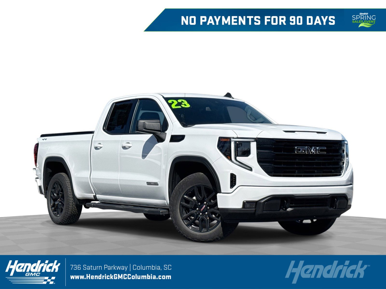 Used 2023 GMC Sierra 1500 Elevation w/ LPO, Elevation Black Package image 1