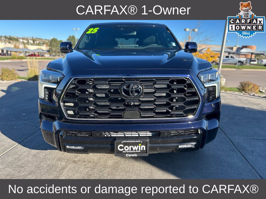 Used 2025 Toyota Sequoia Platinum AWD/4WD image 2