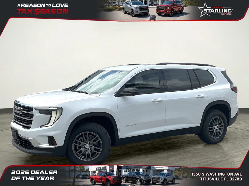 New 2025 GMC Acadia Elevation w/ LPO, Floor Liner Package