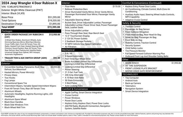 Used 2024 Jeep Wrangler Unlimited Rubicon image 32