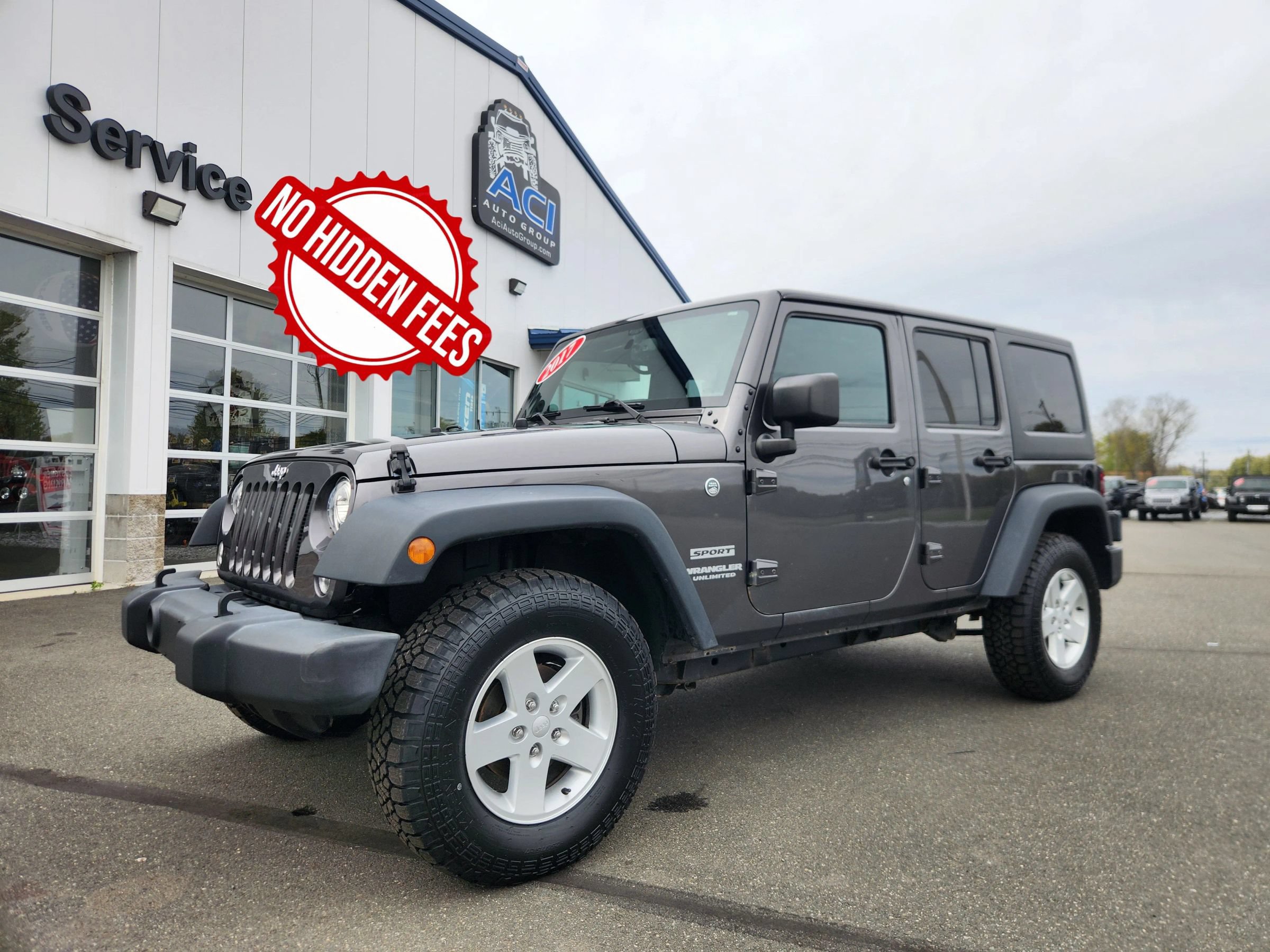 Used 2017 Jeep Wrangler Unlimited Sport w/ Quick Order Package 24S AWD/4WD image 15