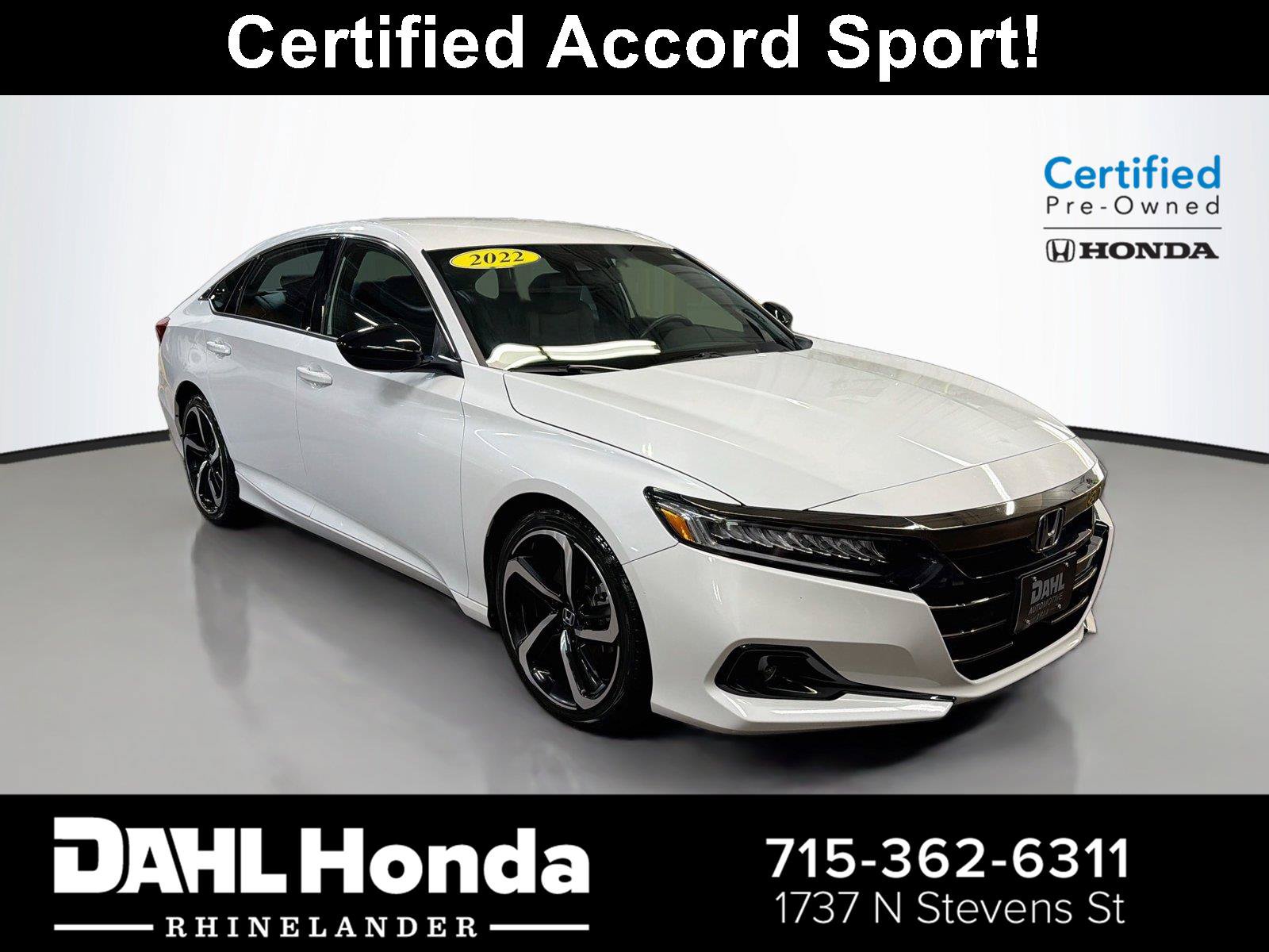 Used 2022 Honda Accord Sport