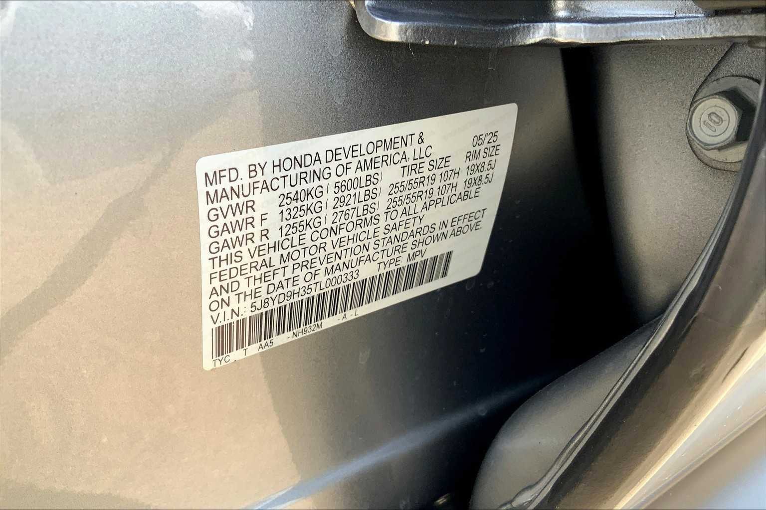 New 2026 Acura MDX FWD image 20