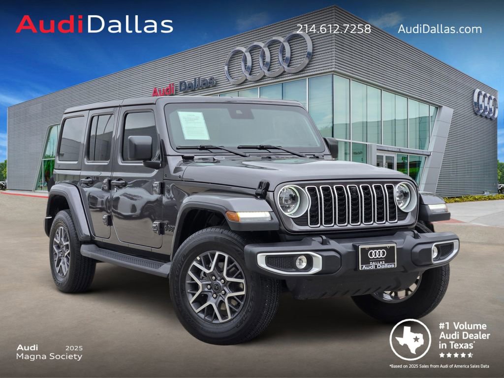 Used 2025 Jeep Wrangler Unlimited Sahara AWD/4WD image 1
