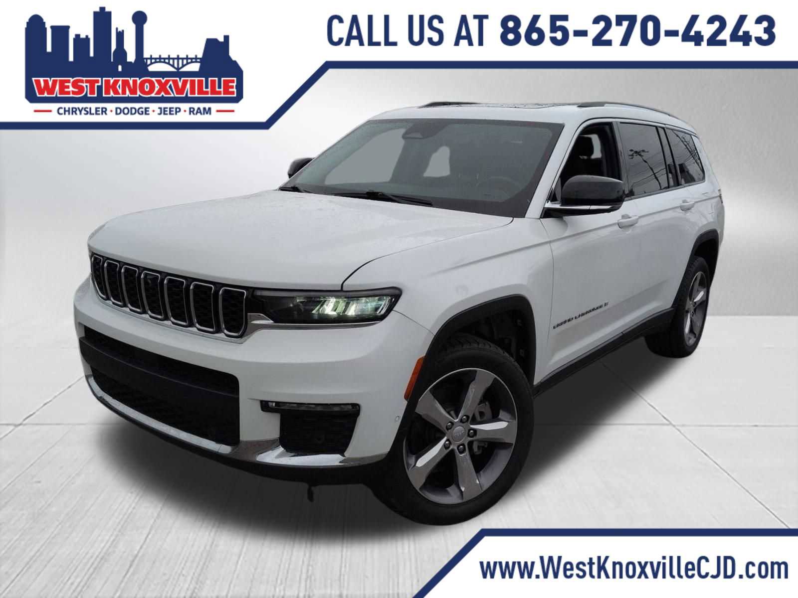 Certified 2021 Jeep Grand Cherokee L Limited w/ Luxury Tech Group II image 1