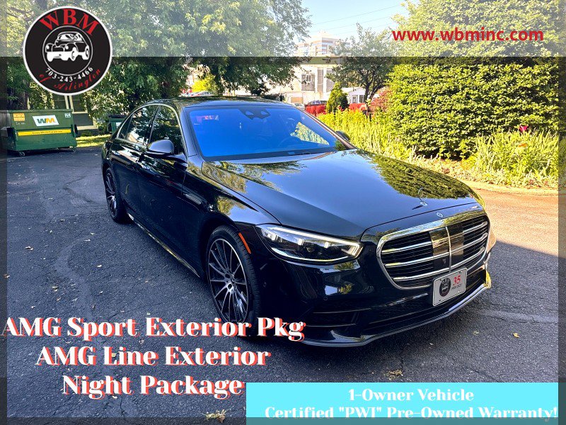 Used 2022 Mercedes-Benz S 500 4MATIC image 1