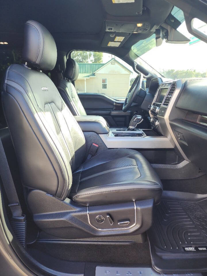 Used 2015 Ford F150 Platinum w/ Max Trailer Tow Package image 35