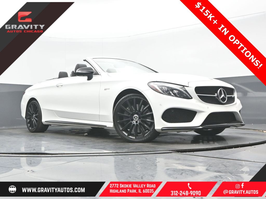 Used 2018 Mercedes-Benz C 43 AMG 4MATIC Cabriolet w/ Multimedia Package